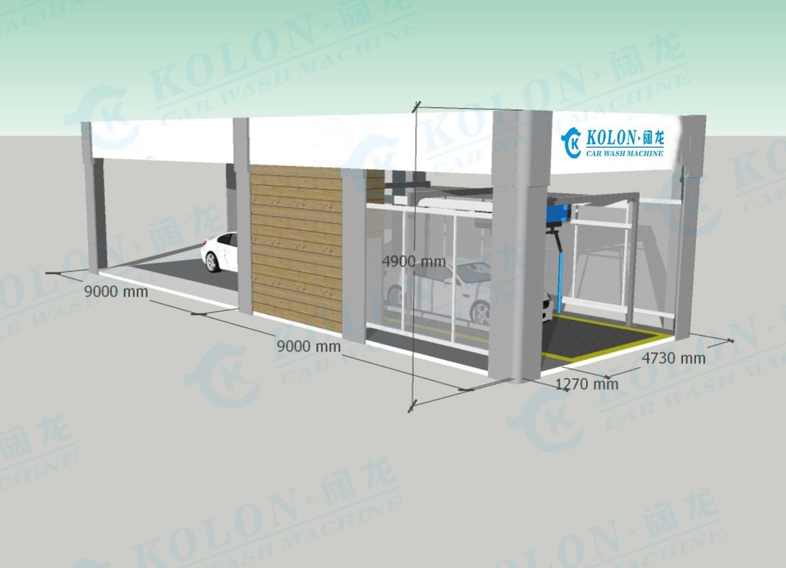 KOLON 380V 24.5kW เครื่องล้างรถปรับความดัน ไม่มีสัมผัส ด้วยฟังก์ชันล้างความดันสูง