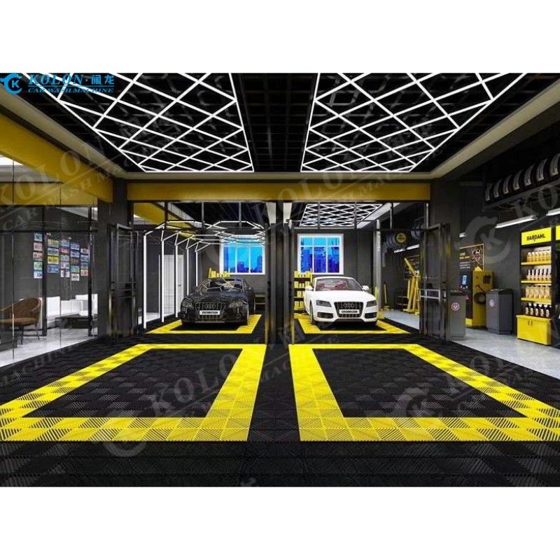 พลาสติก PP Interlocking Garage Floor Tile 2.0cm 3.0cm 4.0cm 5.0cm 6.0cm