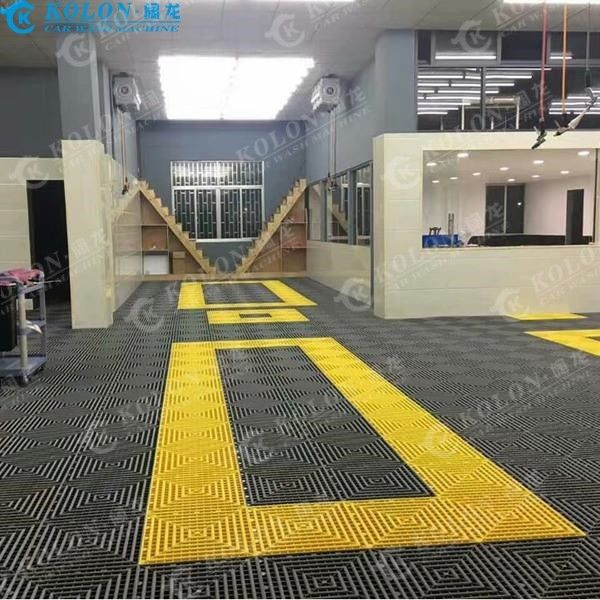 พลาสติก PP Interlocking Garage Floor Tile 2.0cm 3.0cm 4.0cm 5.0cm 6.0cm